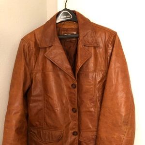NWOT WILSON MEN LETHER JACKET